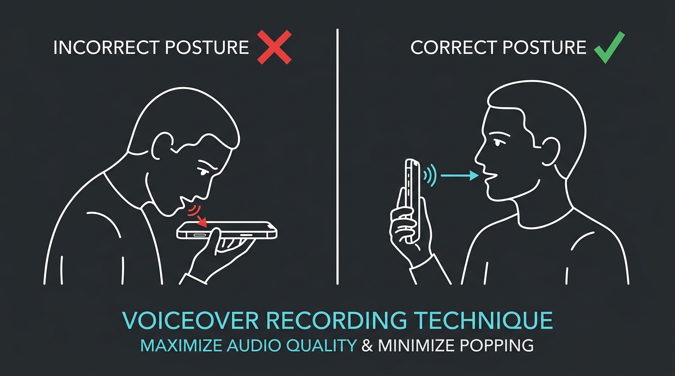 iPhone Voiceover Recording Technique Guide